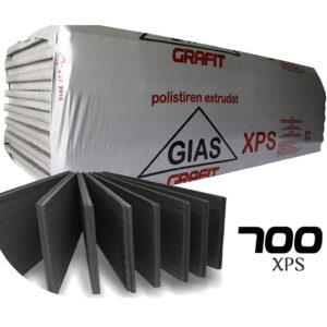 Polistiren Extrudat Grafitat GIAS XPS700+ 8CM
